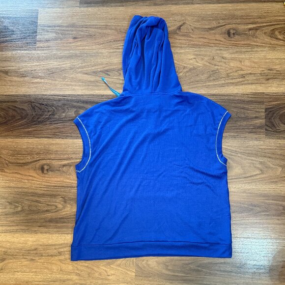 Muk Luks Blue Sweater Lounge Set Womens Large Cozy Bonfire Beach Outfit - Picture 7 of 7